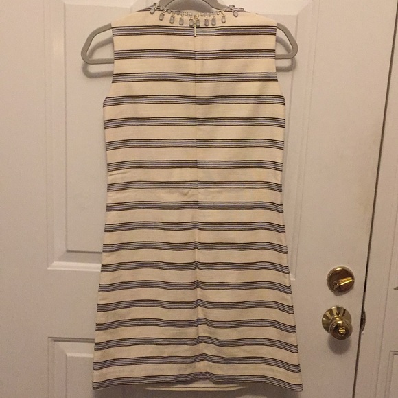 Tory Burch Striped dress with embellished neckline - Picture 2 of 8
